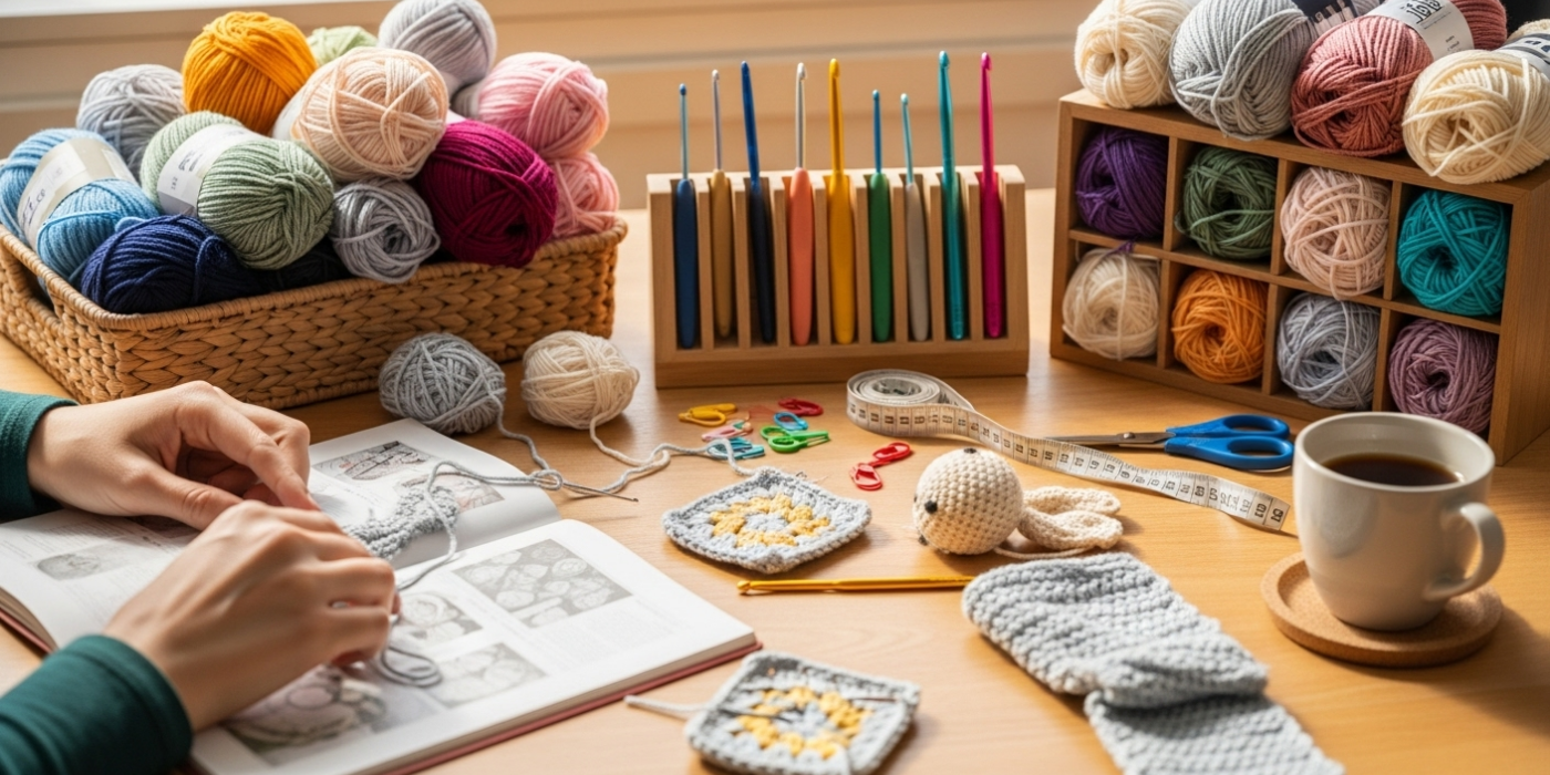 Beginner Crochet Patterns That Teach Skills, Not Just Stitches