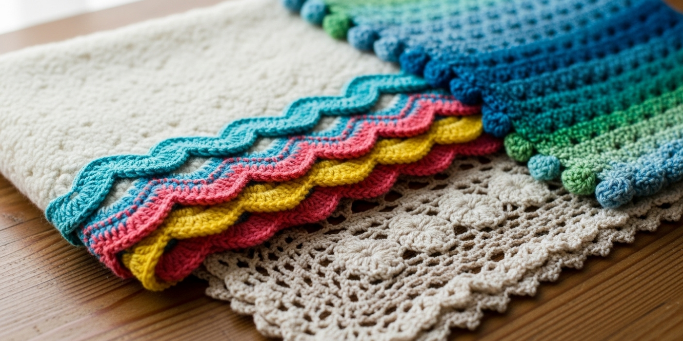 Beginner’s Guide to Crochet Edgings and Borders Made Simple