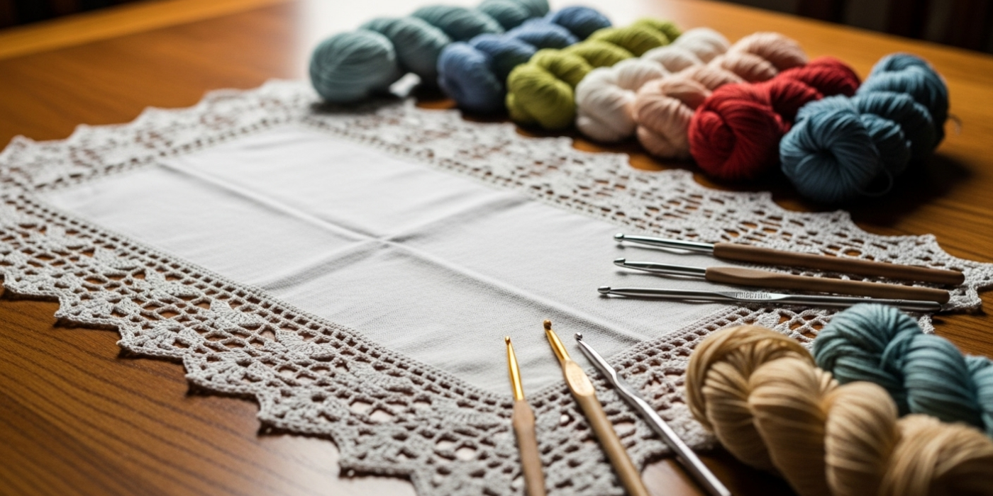 How to Crochet Intricate Edgings and Borders for Finished Pieces
