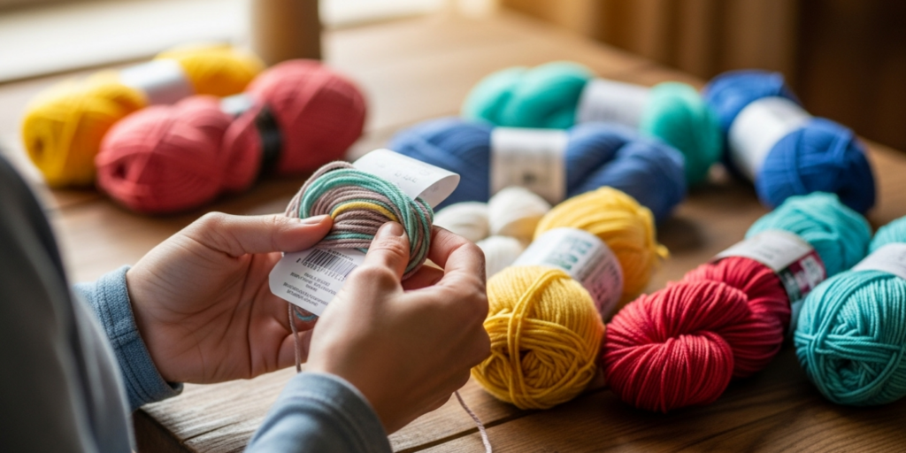 How to Read Yarn Labels Correctly for Beginner Crochet