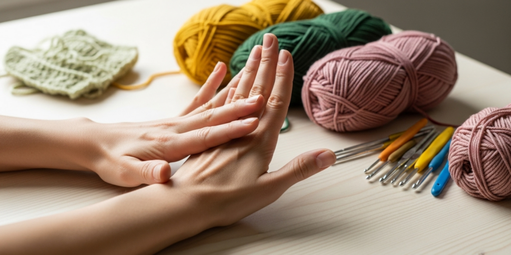 Step 1_ Pre-Crochet Hand Preparation (5 Minutes)