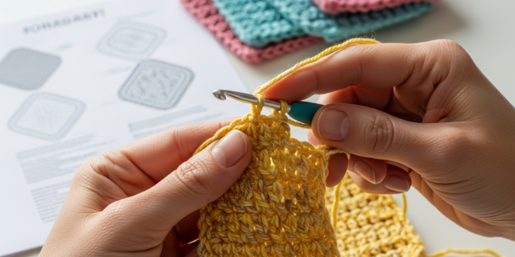 Step-by-Step Guide_ The Skill-Building Dishcloth Pattern